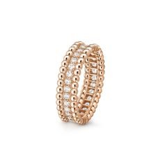 Perlée diamonds ring. 1 row - Image 6