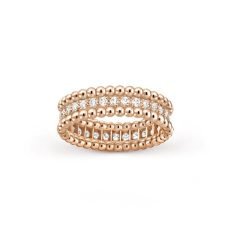 Perlée diamonds ring. 1 row - Image 7
