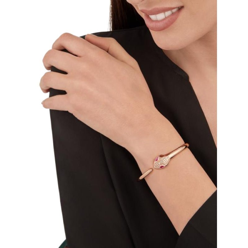 Serpenti Seduttori gilded snake bracelet - Image 3