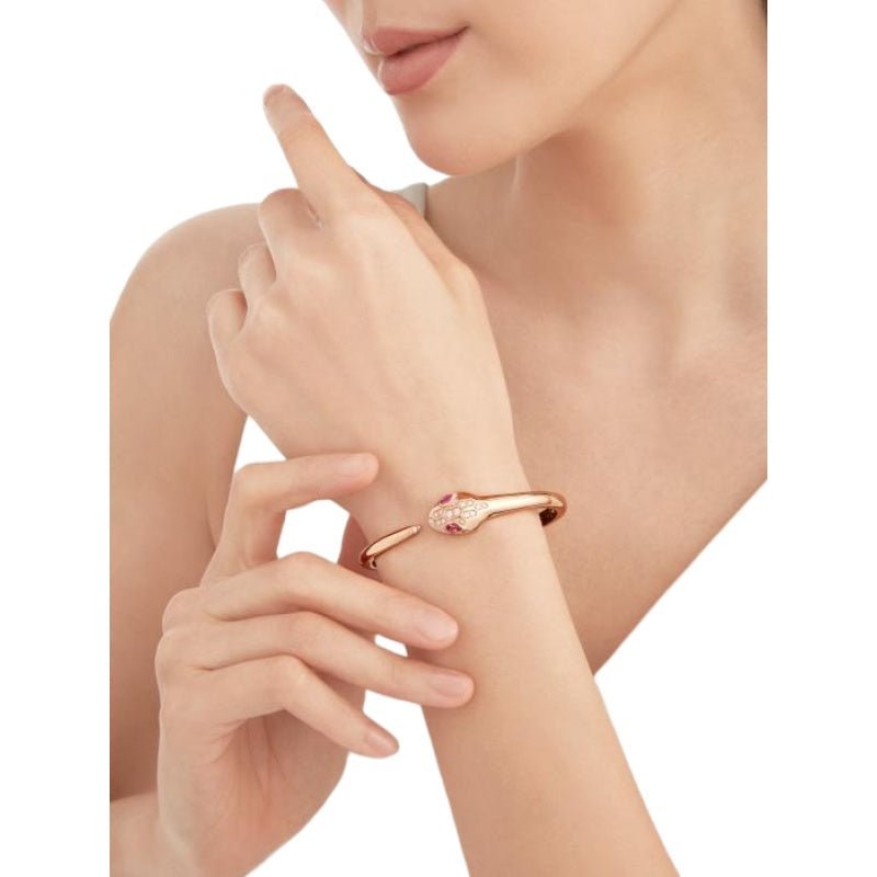 Serpenti Seduttori gilded snake bracelet - Image 4