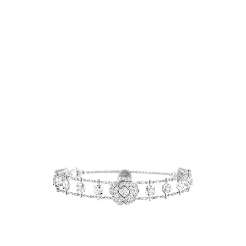 Bouton de Camélia bracelet