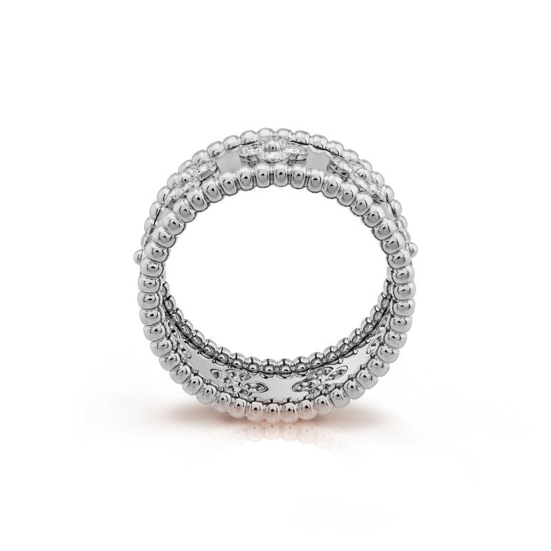 Perlée clovers ring. medium model - Image 3