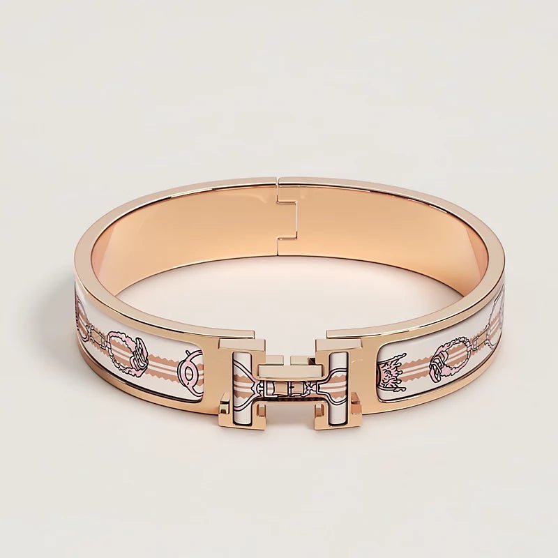 Clic H stirrup bracelet